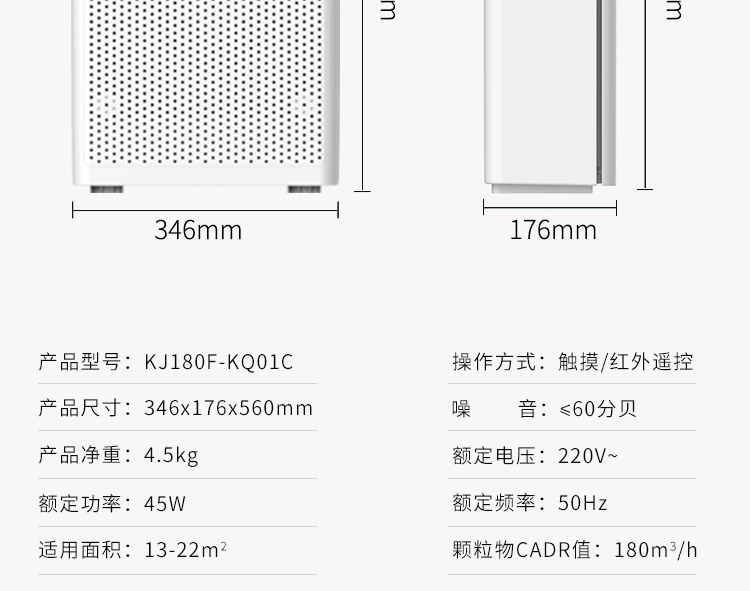 KQ01C負（fù）離子空氣淨化器（qì）介紹（shào）18